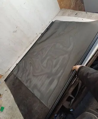 Opel Vectra C Manual rear window sunshade cover 