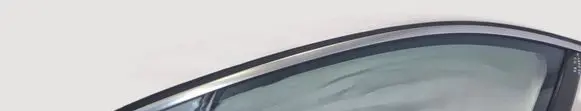 KIA Xceed Front door glass trim molding 