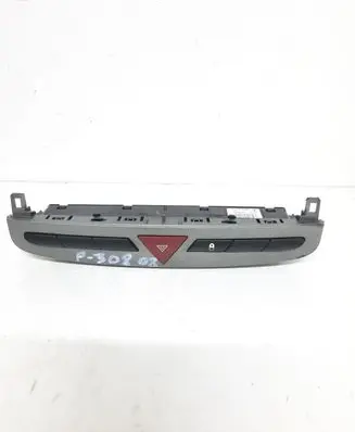 Peugeot 308 Hazard light switch 9659417177