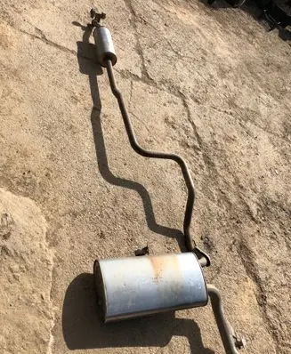 Opel Astra L Muffler/silencer 9833169080