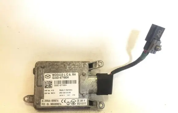 Mazda 6 Blind spot module G33D67Y80H 6PZ00901460 2694A009014