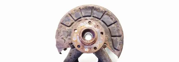 Skoda Octavia Mk2 (1Z) Front wheel hub spindle knuckle