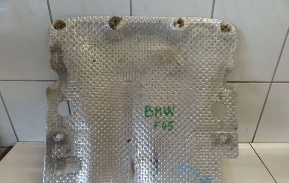 BMW 2 F45 Heat shield in engine bay 