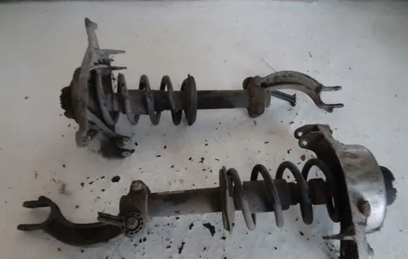 Audi Q5 SQ5 Front shock absorber with coil spring