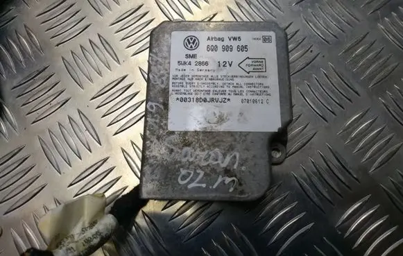 Volkswagen Sharan Airbag control unit/module 6Q0909605 5WK42866