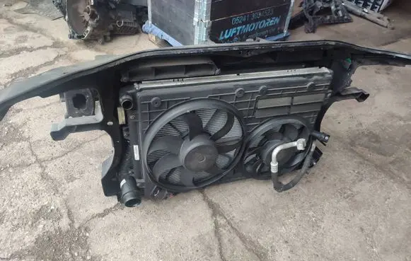 Radiator support slam panel