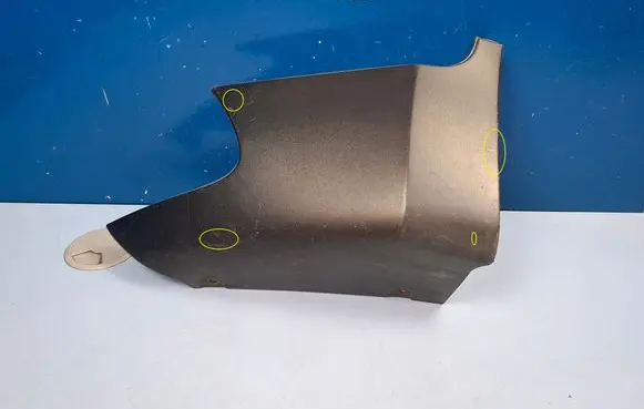 BMW X6 E71 Rear bumper corner part panel trim 51127187145