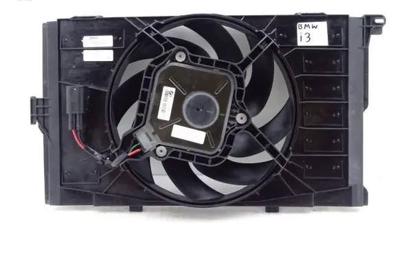 BMW i3 Radiator cooling fan shroud 7646080