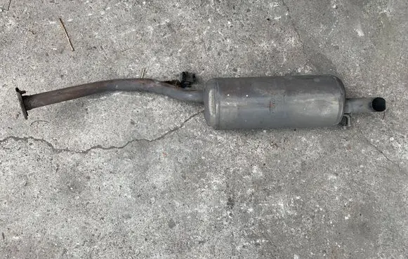 Toyota Prius (XW30) Rear muffler/silencer tail pipe 