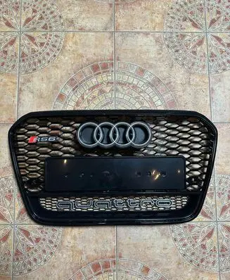 Front bumper upper radiator grill