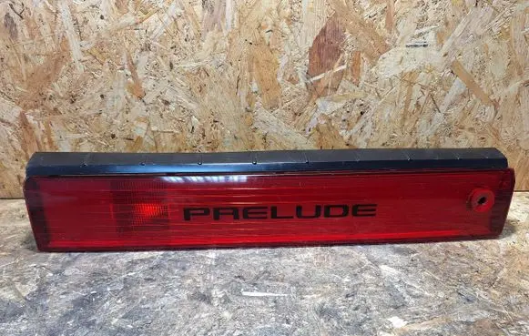 Honda Prelude Trunk door license plate light bar 