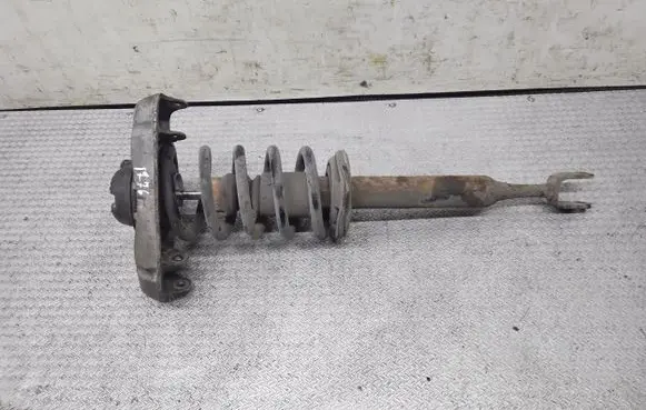 Front shock absorber with coil spring