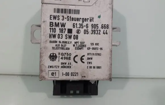 BMW 5 E39 Immobilizer control unit/module 61356905668