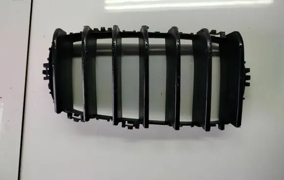 Front bumper upper radiator grill