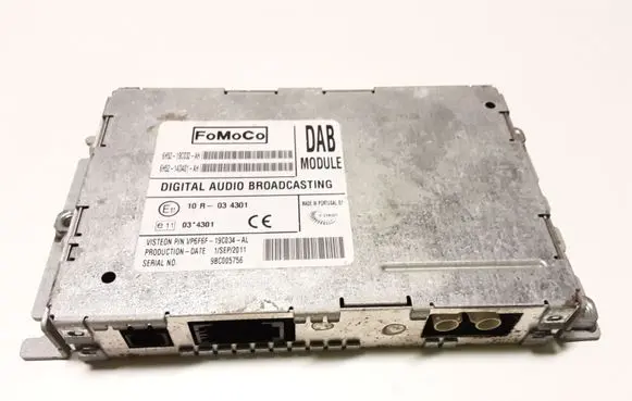 Jaguar XF X250 HiFi Audio sound control unit VP6F6F19C034AL 9BC005756