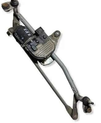 Volkswagen PASSAT B6 Front wiper linkage and motor 3C1955023E