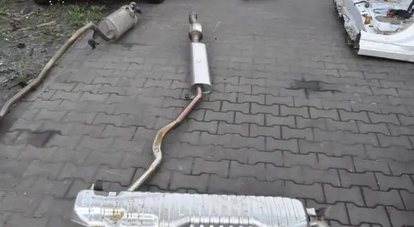 BMW 2 Active Tourer U06 Rear muffler/silencer tail pipe 5A0D966