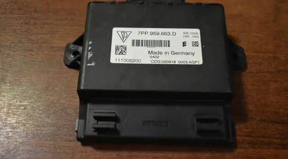 Porsche Boxster 982 Trunk lid opening control unit 7PP959663D