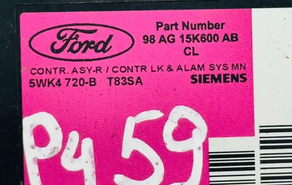 Ford Focus Other control units/modules 5WK4720B