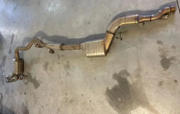 BMW 4 F36 Gran coupe Muffler/silencer 8584180 8584191 8584186