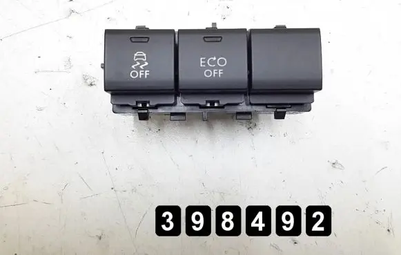 Peugeot 308 ESP (stability program) switch 98033305zd