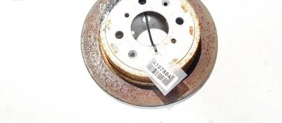 Honda Jazz Rear brake disc neventiliuojamas