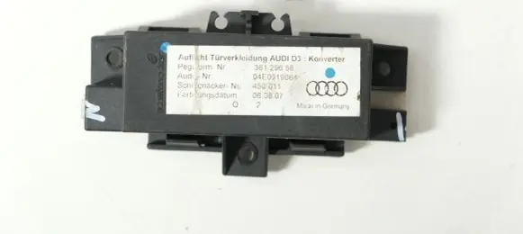 Audi A8 S8 D3 4E Door control unit/module 04E0919064