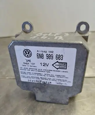 Volkswagen Golf III Airbag control unit/module 6N0909603
