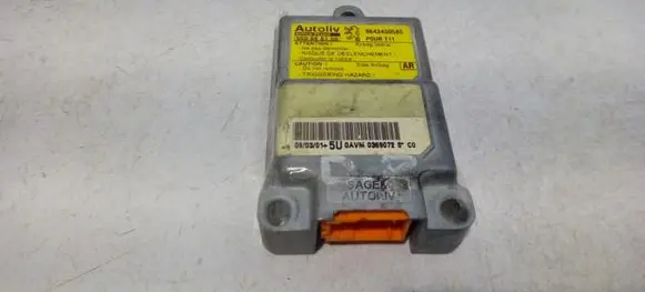 Peugeot 206 Airbag control unit/module 550666100 9643400580