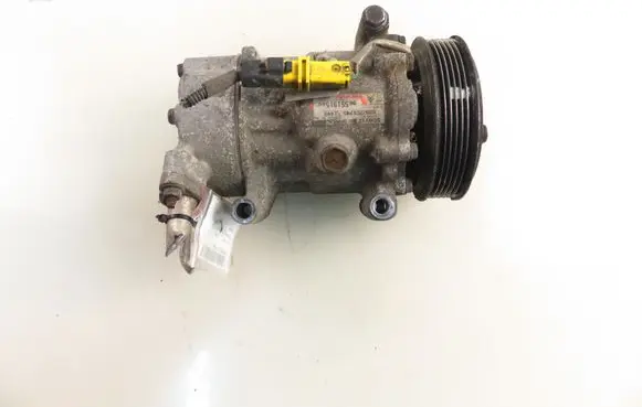 Peugeot 206 Air conditioning (A/C) compressor (pump) 9655191580