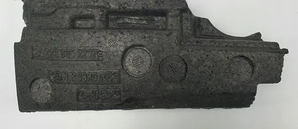 Mercedes-Benz S W220 Front bumper foam support bar A2208852237