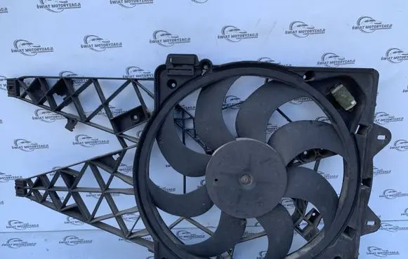 Electric radiator cooling fan