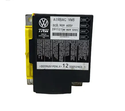 Volkswagen PASSAT B6 Airbag control unit/module 391125 3CO909605F 08H029S2421
