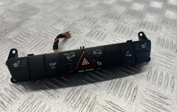 Mercedes-Benz ML W164 Hazard light switch A1648709910 03754749
