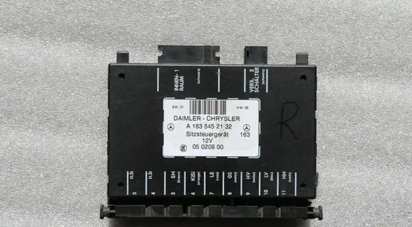 Mercedes-Benz ML W163 Seat control module A1635452132