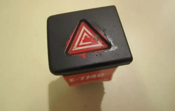 Volkswagen Multivan T5 Hazard light switch 7H5953235A