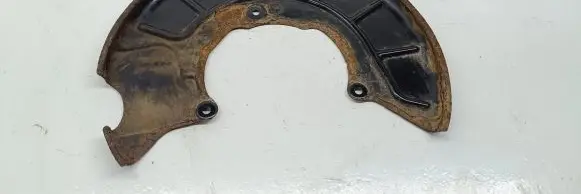 Volkswagen PASSAT B6 Front brake disc dust cover plate 1K0615311F