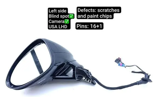 Porsche Panamera (971) Front door electric wing mirror 971972235P
