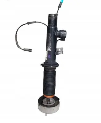 Front shock absorber with coil spring