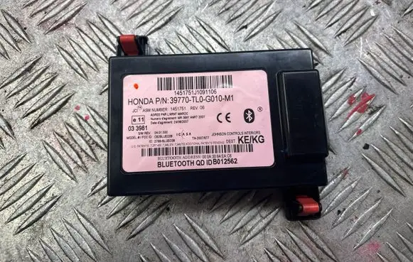 Honda Accord Bluetooth control unit module 39770TL0G010M1