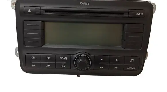 Skoda Fabia Mk2 (5J) Radio/CD/DVD/GPS head unit 5J0035161A SKZAZ4H7195421