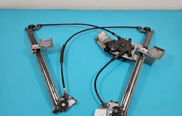 Front door window regulator with motor