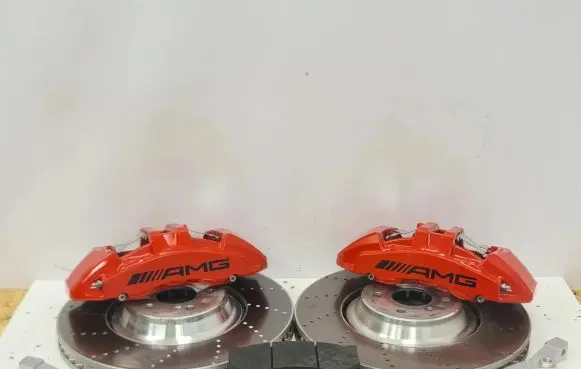 Mercedes-Benz E AMG W210 Brake discs and calipers set A2224212612