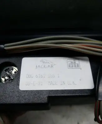 Jaguar XJ SERIE 3 Clock DBC6161 DBC6239