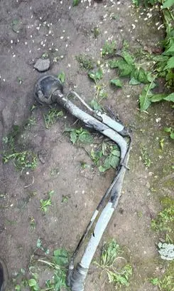 Volvo XC70 Fuel tank filler neck pipe 08624705 T4778998