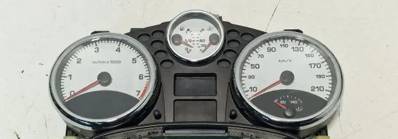 Peugeot 207 Speedometer (instrument cluster) 9662904080 00000235 A2C53190333