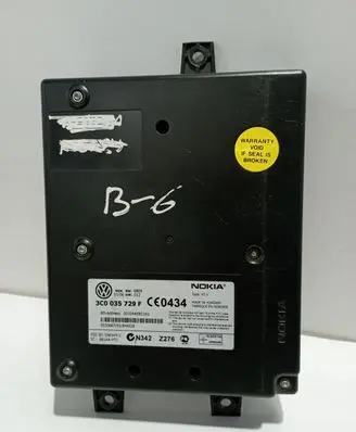 Volkswagen PASSAT B6 Bluetooth control unit module 3C0035729F