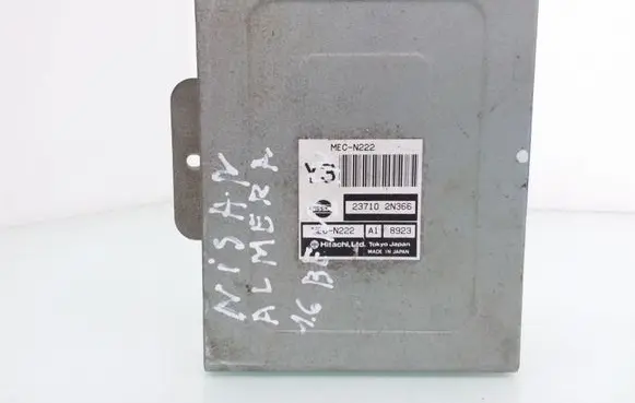 Nissan Almera N16 Engine control unit/module 237102N366 MECN222