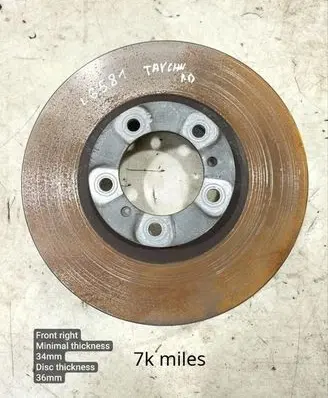 Porsche Taycan 9J1 Front brake disc 9J1615302A