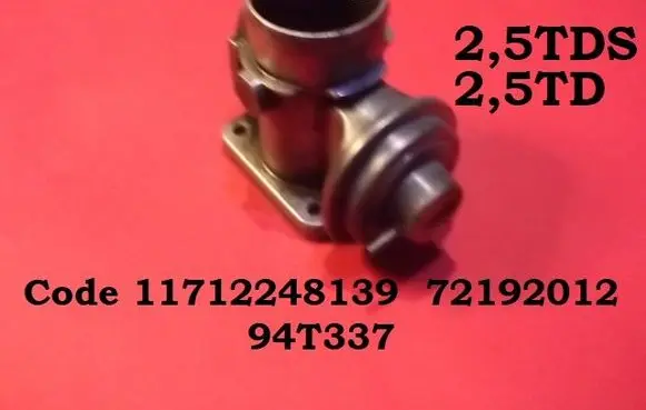 BMW 5 E39 EGR valve 11712248139 72192012